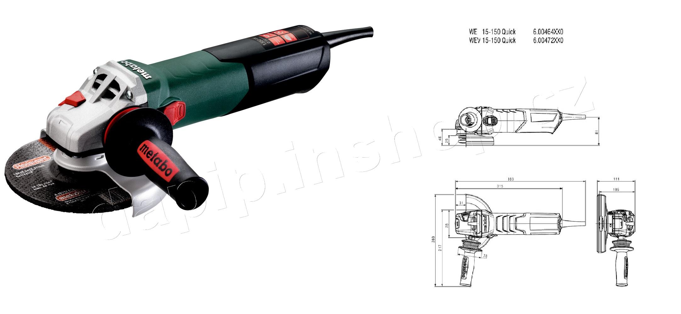 WE 15-150 Quick - METABO