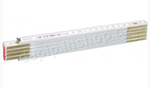 Skládací metr dřevěný 2 m - METRIE