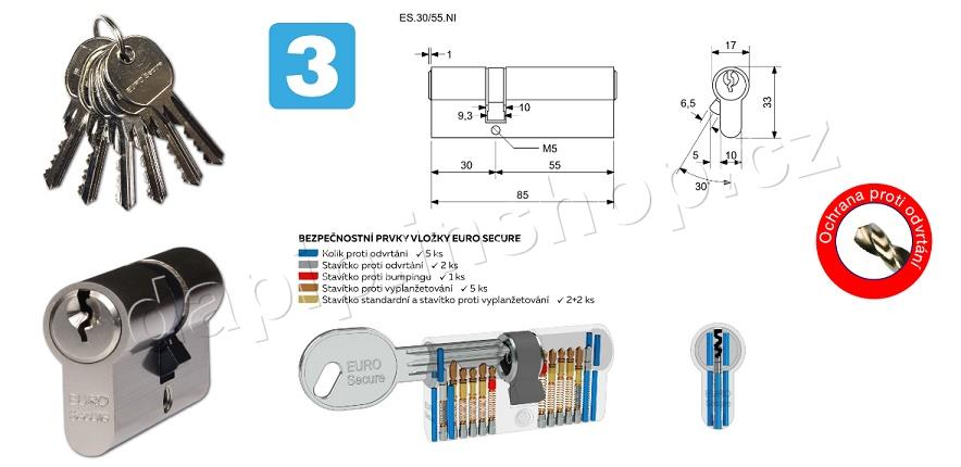 ES.30/55.NI - EURO SECURE - RC3 - RICHTER