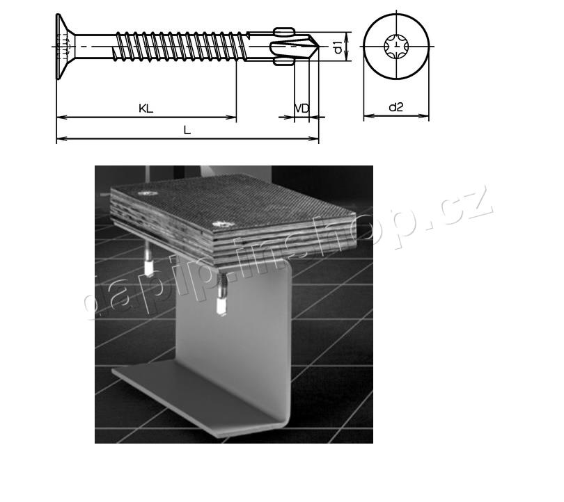 SC6/54-12-U6,3 * 70 - SFS intec - ( BALENÍ 500 KS )