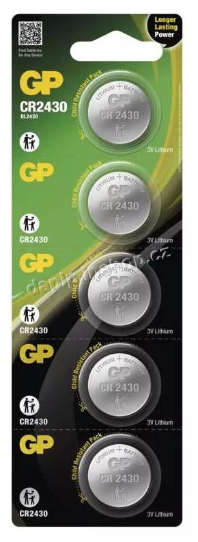 CR 2430 - GP - ( BALENÍ 5 KS )