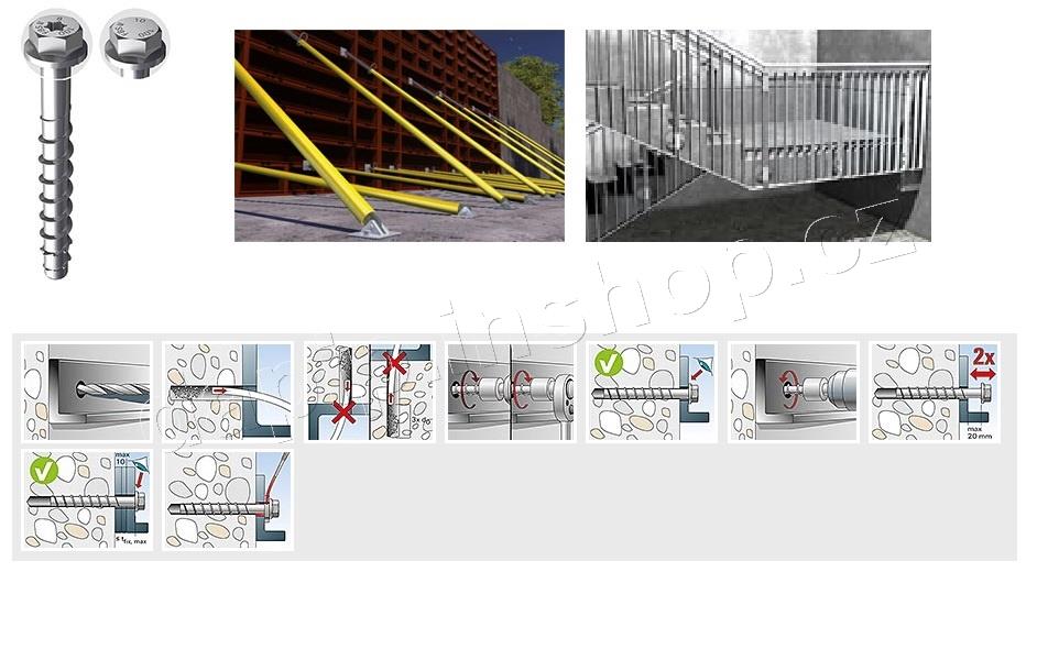 FBS II 8*80 30/15 US TX - ULTRACUT - FISCHER - ( BALENÍ 50 KS )